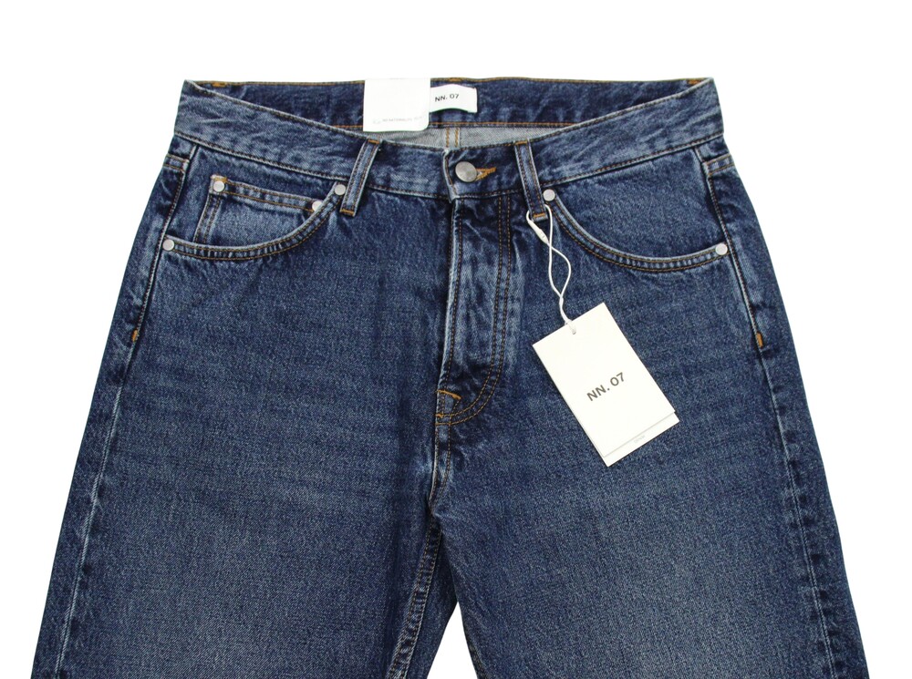 NN07 Sonny 1847 Jeans Mens 31x32 Medium Wash Blue Straight Regular Fit Denim